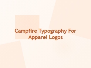 Craft Your Brand with Rustic Campfire Typography